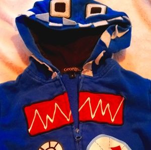 george 4T boys iRobot sweater